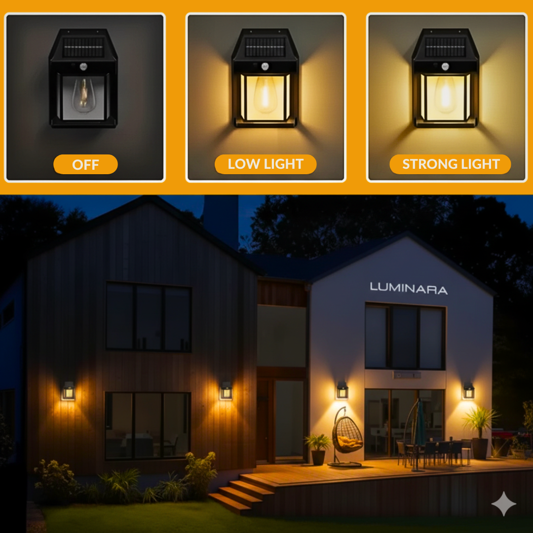 Luminara Premium Solar LED Garden Light