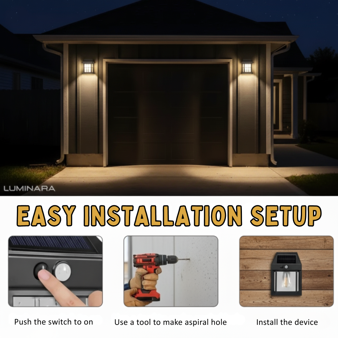 Luminara Premium Solar LED Garden Light